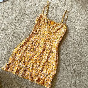 Superdown flower mini sundress